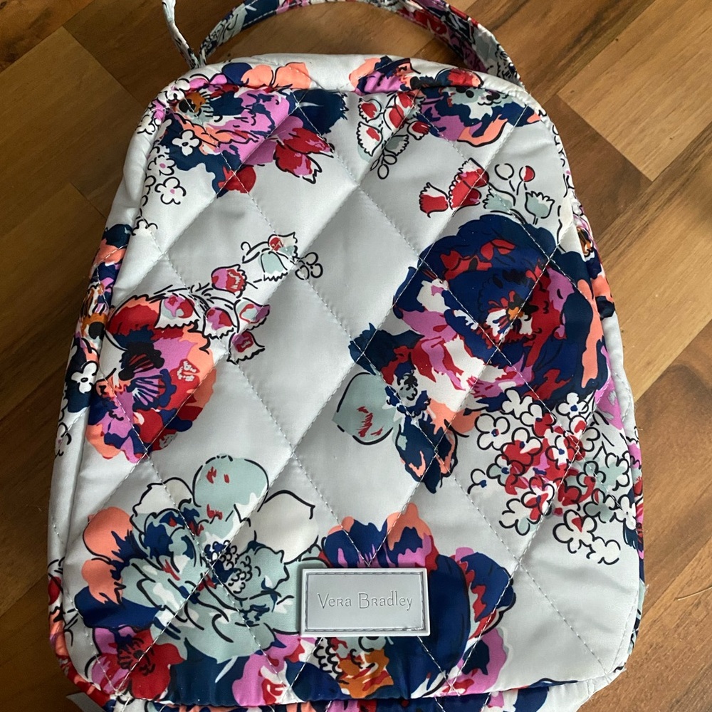 Light Blue Vera Bradley Flower Lunchbox